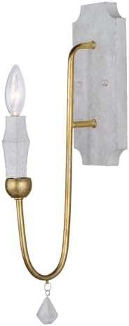 Maxim 22432CSTGL Claymore Wall Sconce 1-Light 60W