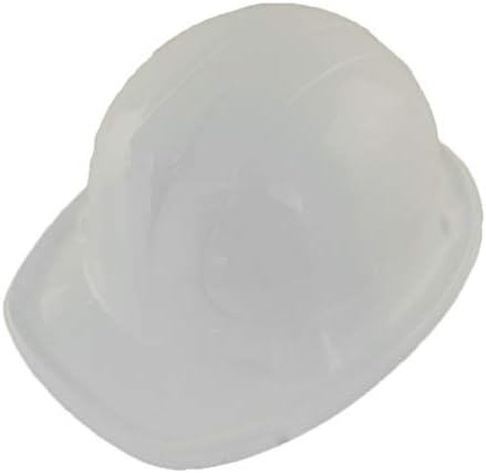 Windy City Novelties Adult White Plastic Construction Hard Hats 6 Pack