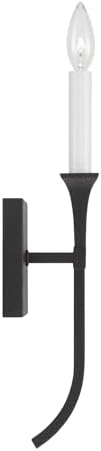 Capital Lighting 652311BI Decklan Transitional Minimalistic Industrial Candle Wall Sconce Light