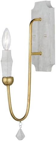 Maxim 22432CSTGL Claymore Wall Sconce 1-Light 60W
