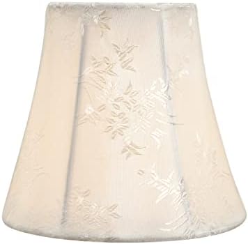 Aspen Creative Bell Clip-On Lamp Shade Set of 2 Ivory