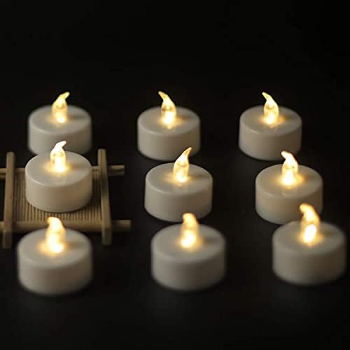 YIWER Flameless Battery Tea Lights Set of 24
