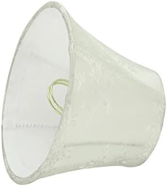Aspen Creative Bell Clip-On Lamp Shade Set of 2 Ivory