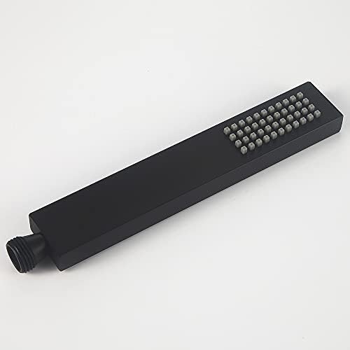 Square Solid Brass Oil Rubbed Black Hand Held Shower Head