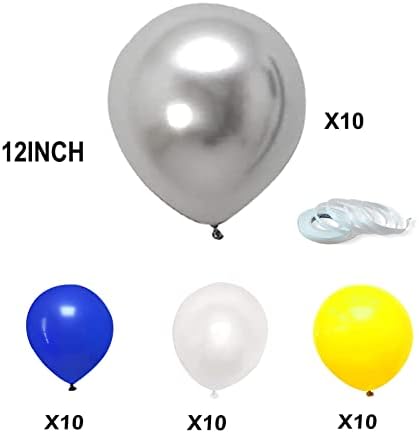 IGUO 40pcs Minions Balloons 12 Inch Party Decorations