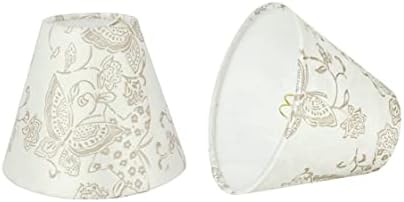 Aspen Creative 32124-2 Small Hardback Empire Chandelier Lamp Shade Set
