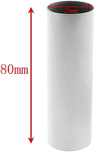 E-outstanding Candle Light Cover Sleeve 2PCS White Metal Chandelier Socket