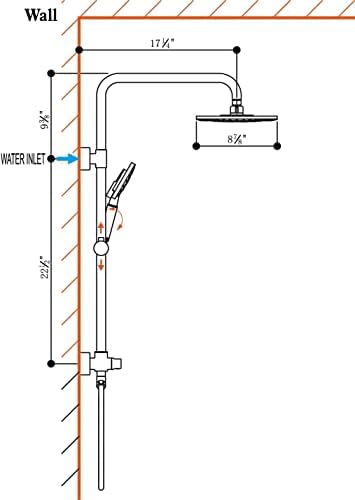 Bright Showers Premium Handheld Showerhead System
