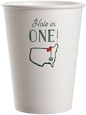 Golf Party Cups 20 Pack 9oz Hole in One First Birthday