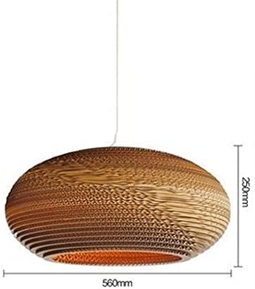 Modern Honeycomb Paper Pendant Light for Living Room and Kitchen