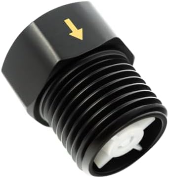 High Sierra Handheld Showerhead Vacuum Breaker - Matte Black Finish