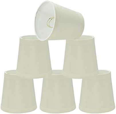 Aspen Creative 32717-6A Empire Chandelier Lamp Shade Set of 6