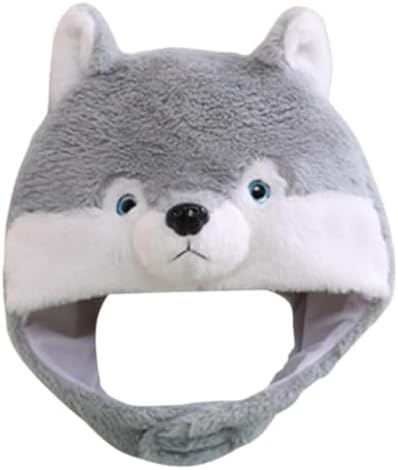 Plush Dog Headwear Party Hat Carnival Funny Costume