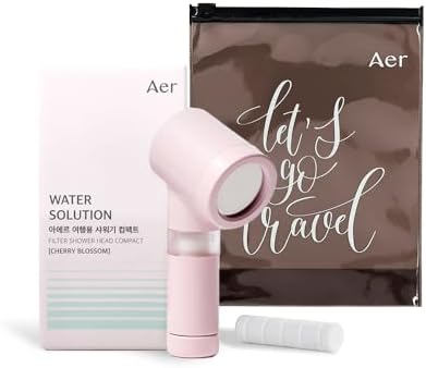 Aer Travel Mini Shower Head Set with Filter