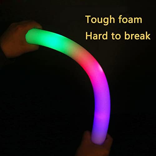 Glow Sticks Bulk 70 Pcs LED Foam Sticks Party Supplies