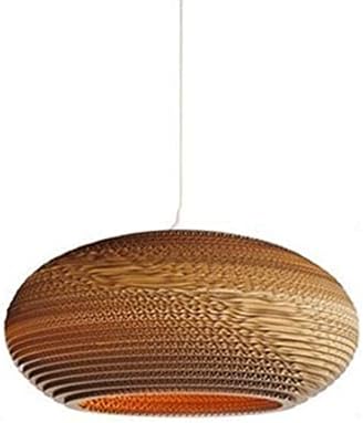 Modern Honeycomb Paper Pendant Light for Living Room and Kitchen