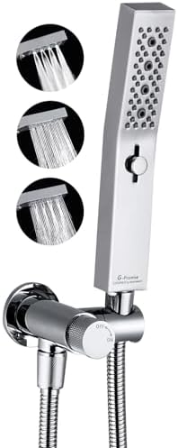 G Promise 3-Function All Metal Handheld Shower Set