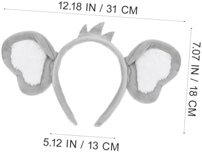 Toyvian Cute Ears Headband Hair Hoop for Parties Festivals Costumes