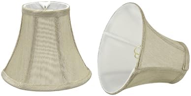 Aspen Creative Bell Clip-On Lamp Shade Set of 2