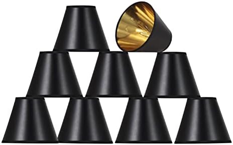 Aspen Creative 32210-9 Hardback Empire Chandelier Shade Set Of 9