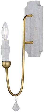 Maxim 22432CSTGL Claymore Wall Sconce 1-Light 60W