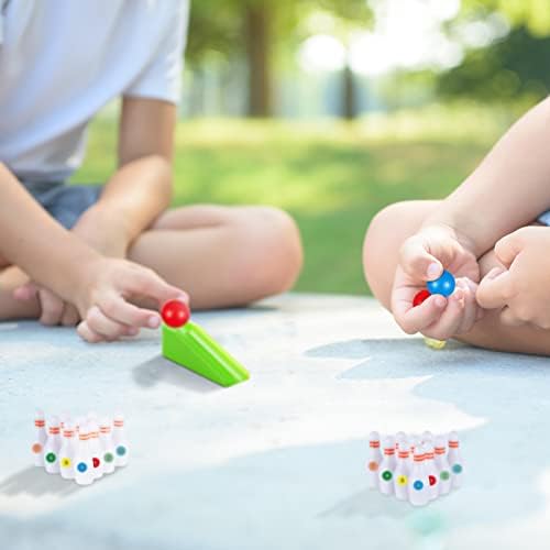 Kathfly Mini Bowling Set 25pcs for Kids and Adults