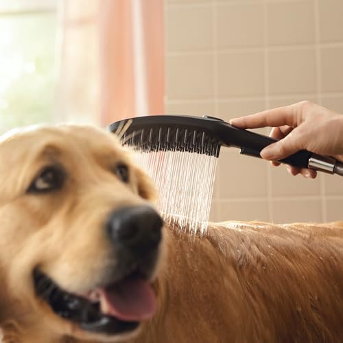Hansgrohe DogShower 150 3-Jet Handshower Black 175 GPM