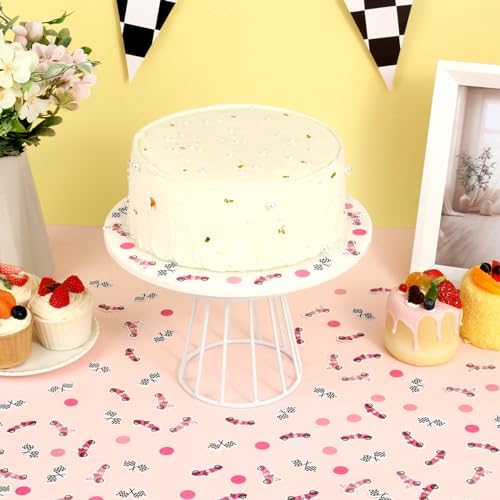 Wonmelody Race Car Confetti Party Decor 200PCS Pink