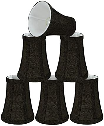 Aspen Creative Bell Clip-On Lamp Shade Set of 6