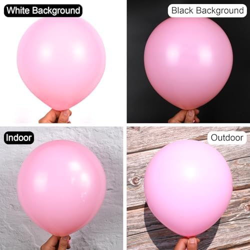 Zingnify Pastel Pink Balloons 150 Pcs Set