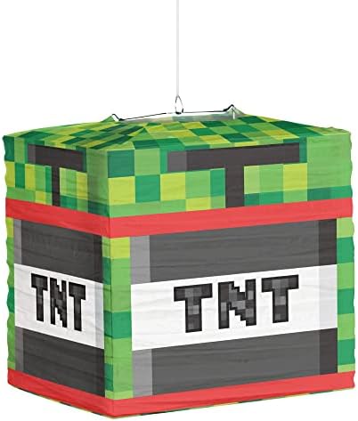 TNT Pixel Party Lanterns - Pack of 3 105 x 11