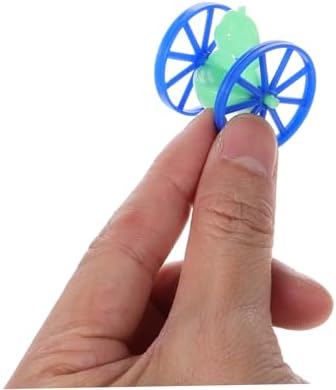 Totority 50pcs Mini Wheeled Tumbler Toys for Balance and Coordination
