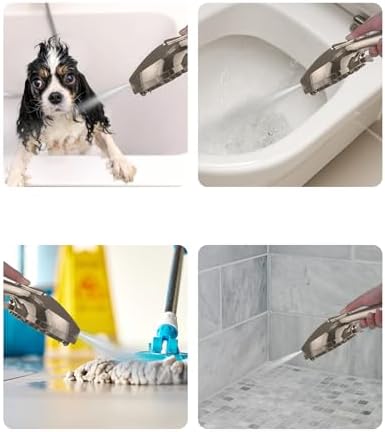 Diiwet Handheld Showerhead 7 Settings Power Wash