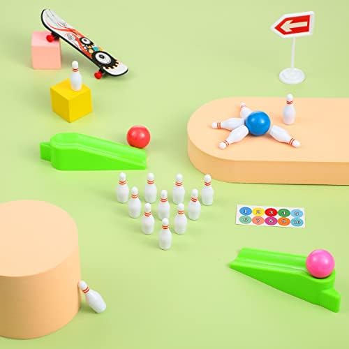 Kathfly Mini Bowling Set 25pcs for Kids and Adults