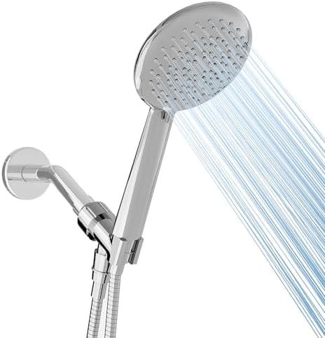 Gabrylly Handheld Shower Head with 5 Settings and 59 Inch Hose