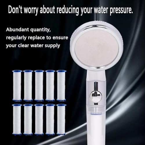 Drivse Handheld Showerhead Filter with Ion Drops