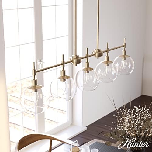 Hunter Xidane 5 Light Alturas Gold Chandelier