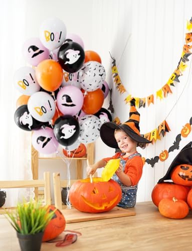 Halloween Balloons 50Pcs 12 Inch Party Decorations
