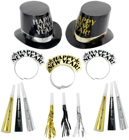 4Es Novelty 20 Pcs New Years Eve Party Supplies 2025