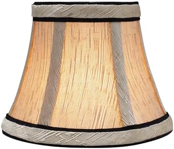 Aspen Creative Bell Clip-On Lamp Shade Set of 2 Ivory 1