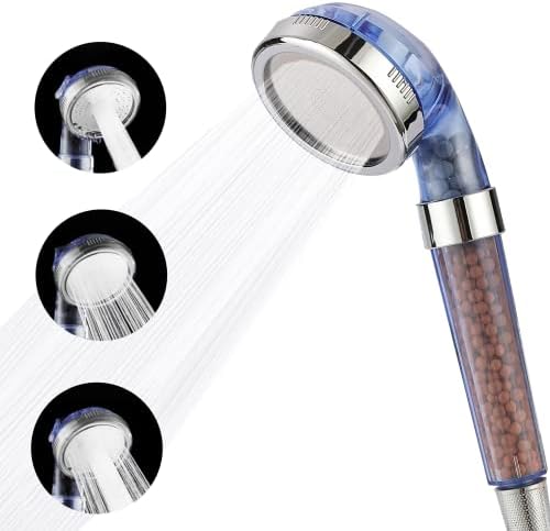 Slick High Pressure Shower Head Filter for Hard Water 1