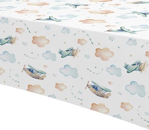 Airplane Party Tablecloth 3 Pack for Birthday Baby Shower
