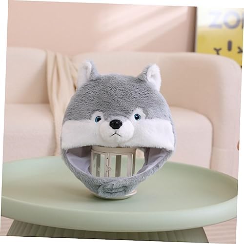 Plush Dog Headwear Party Hat Carnival Funny Costume