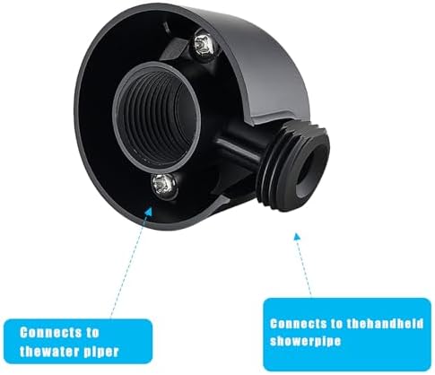 YAZIYIR A725ORB Round Drop Ell Handheld Shower Wall Connector