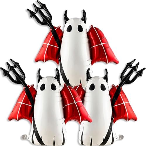 3 Pcs Spooky Halloween Foil Balloons Party Decorations