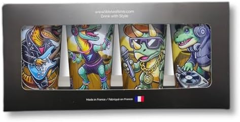 ReV Dinosaur Party Cups Set of 4