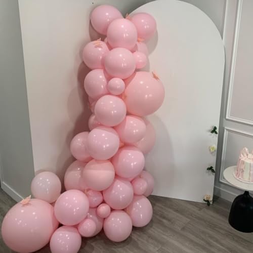 Light Pink Balloons Arch Garland 103pcs Pastel Balloon Decor Kit