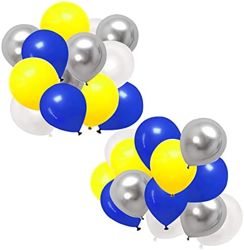 IGUO 40pcs Minions Balloons 12 Inch Party Decorations