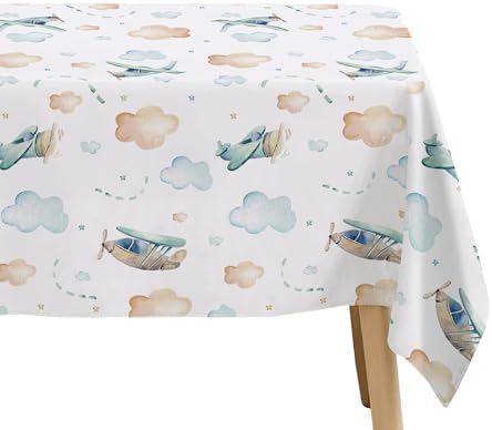 Airplane Party Tablecloth 3 Pack for Birthday Baby Shower