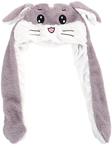 NUOBESTY Plush Hamster Ears Cap for Parties and Role Play
